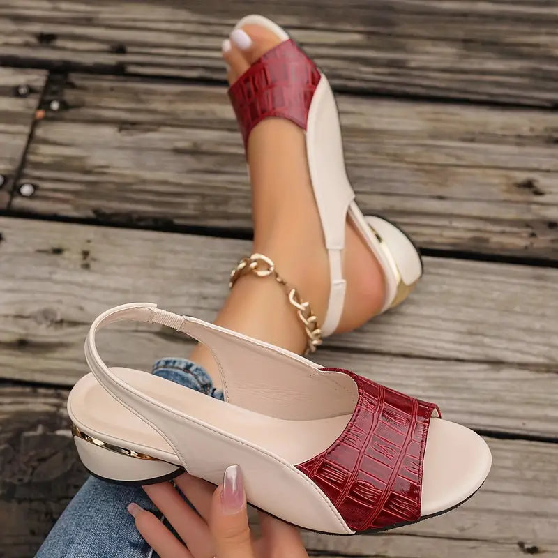 Sofia | Sandali Donna Comodi - Pelle Alta Qualità, Eleganti-3