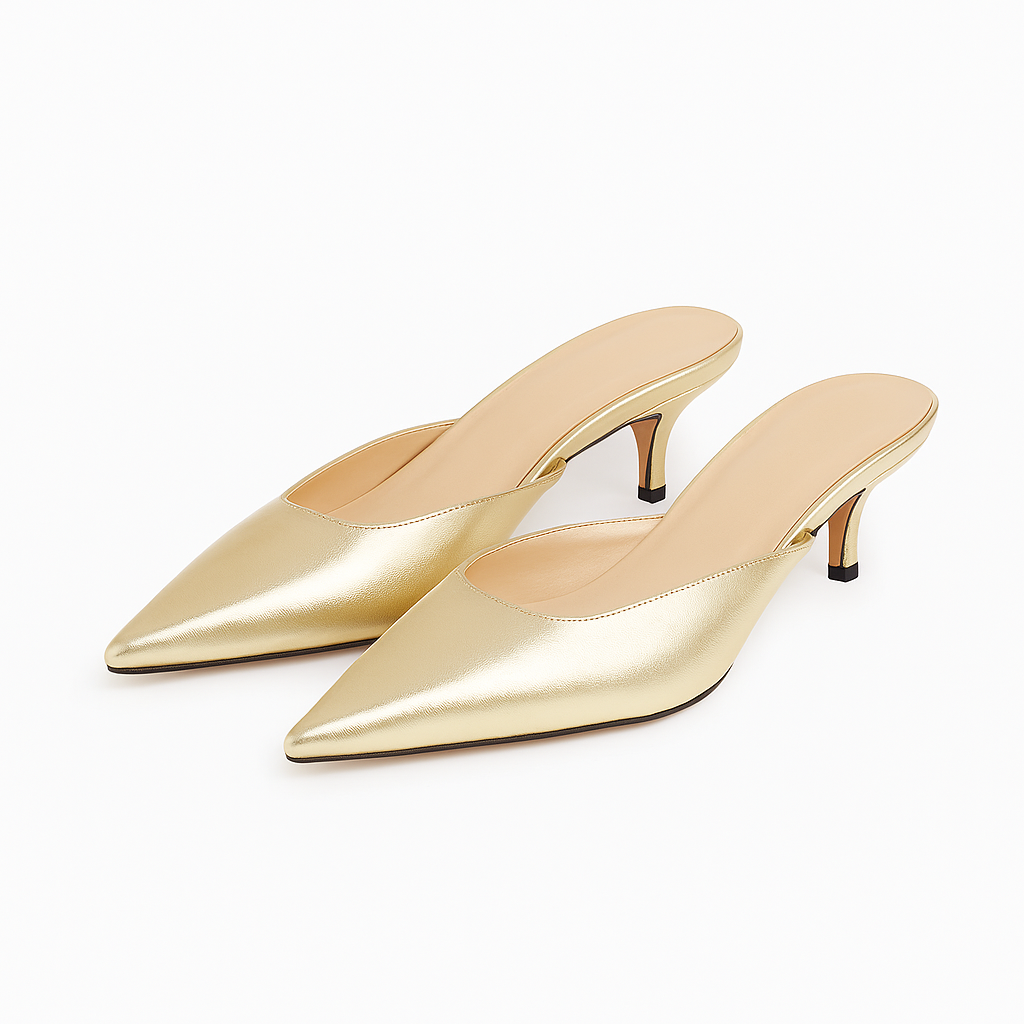 Anastasia | Donna Mules Con Tacco - Eleganti e Versatili