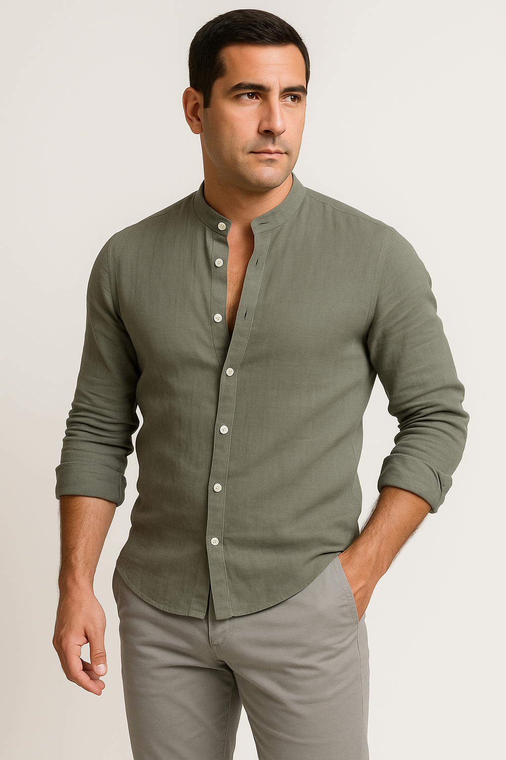 Luan | Camicia da Uomo in Lino - Leggera e Casual
