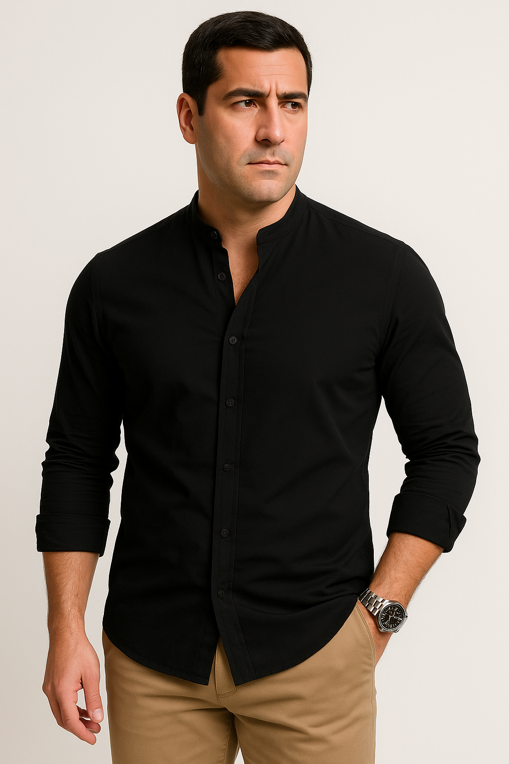 Henry | Camicia da Uomo Slim Fit - Cotone Traspirante Hawaiano