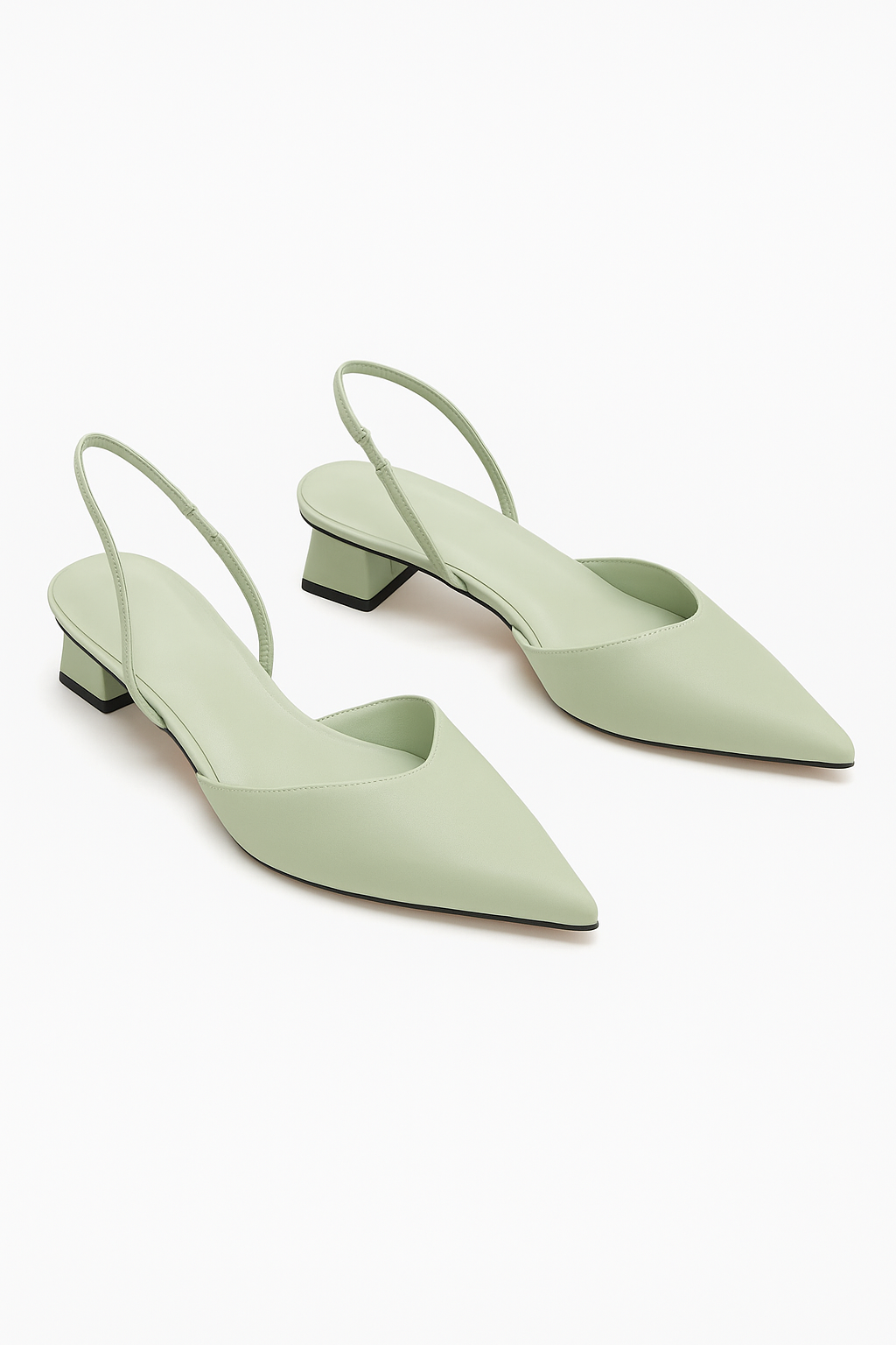 Isabella | Sandali Donna Comodi - Eleganti Slingback con Tallone a Blocchi