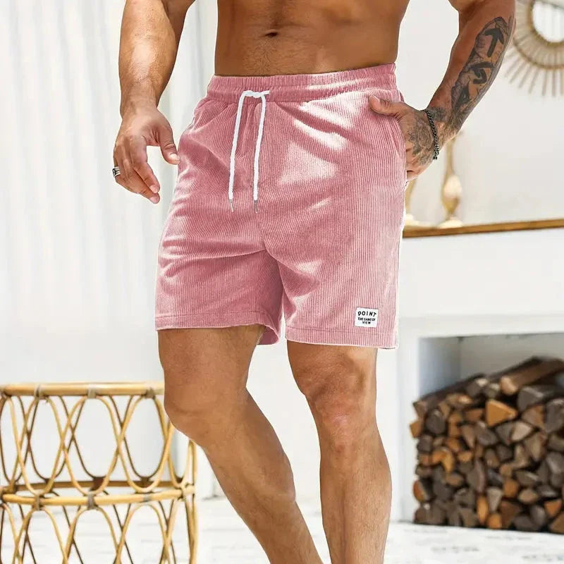 Pantaloni Corti Uomo Cotone Estivo Traspirante