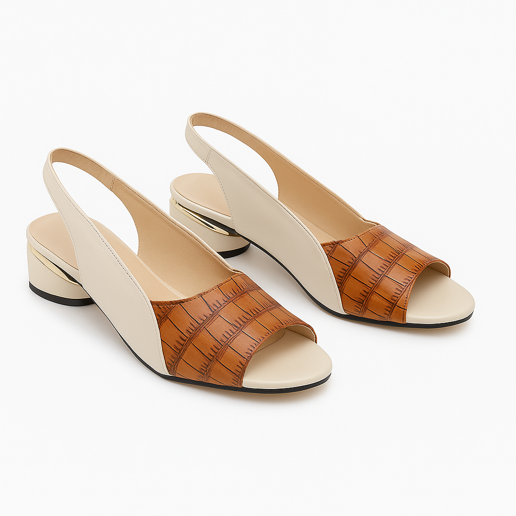 Sofia | Sandali Donna Comodi - Pelle Alta Qualità, Eleganti