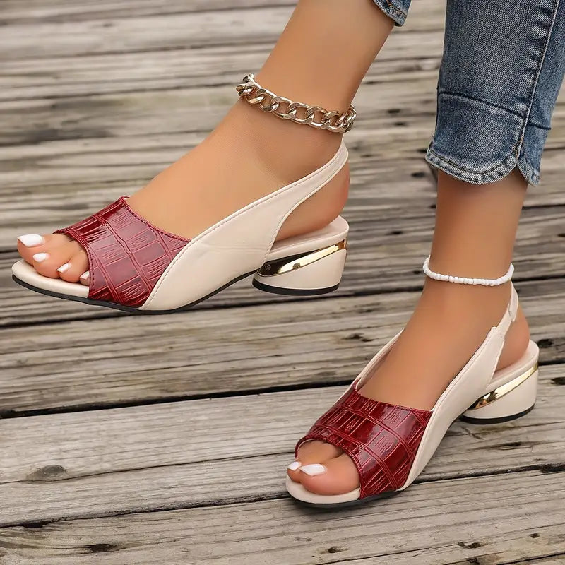 Sofia | Sandali Donna Comodi - Pelle Alta Qualità, Eleganti-2