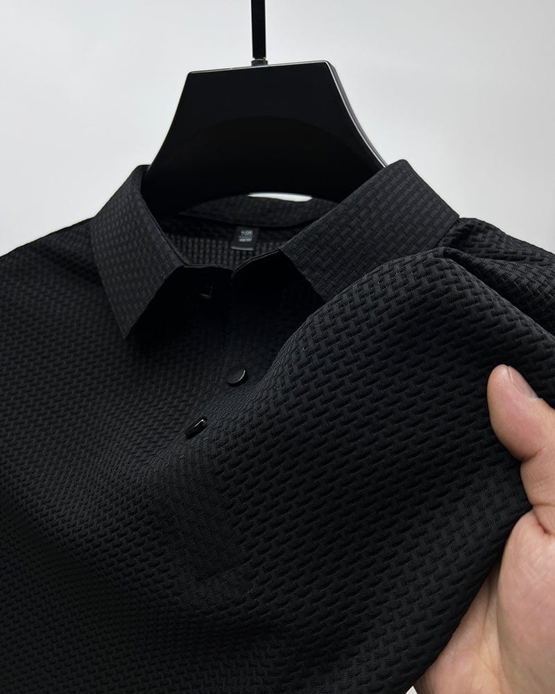 Polo Manica Lunga Uomo - Struttura Leggera e Traspirante, Elegante-6