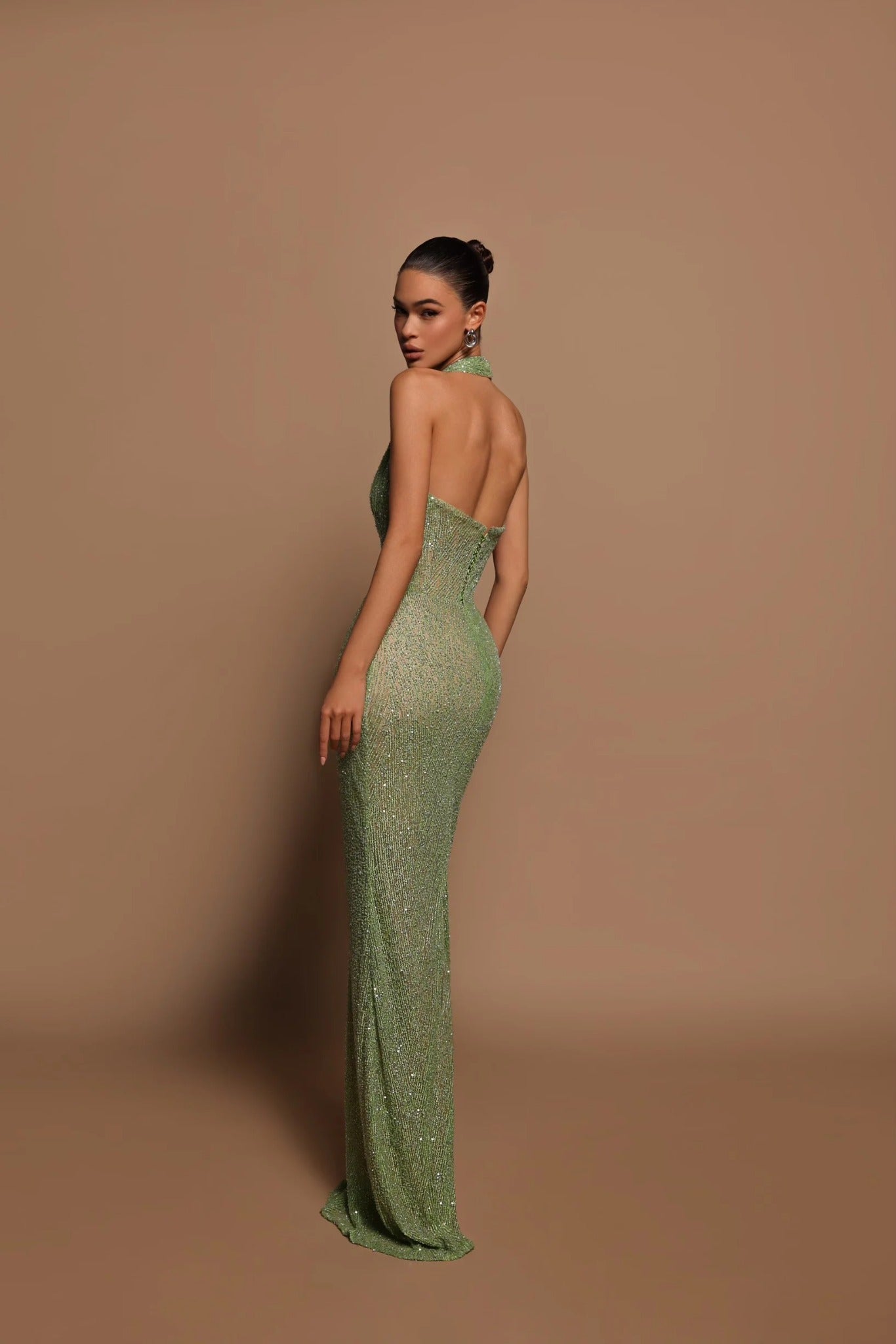 Zaira | Women's Evening Dress - Paillettes Eleganti Lungo-4