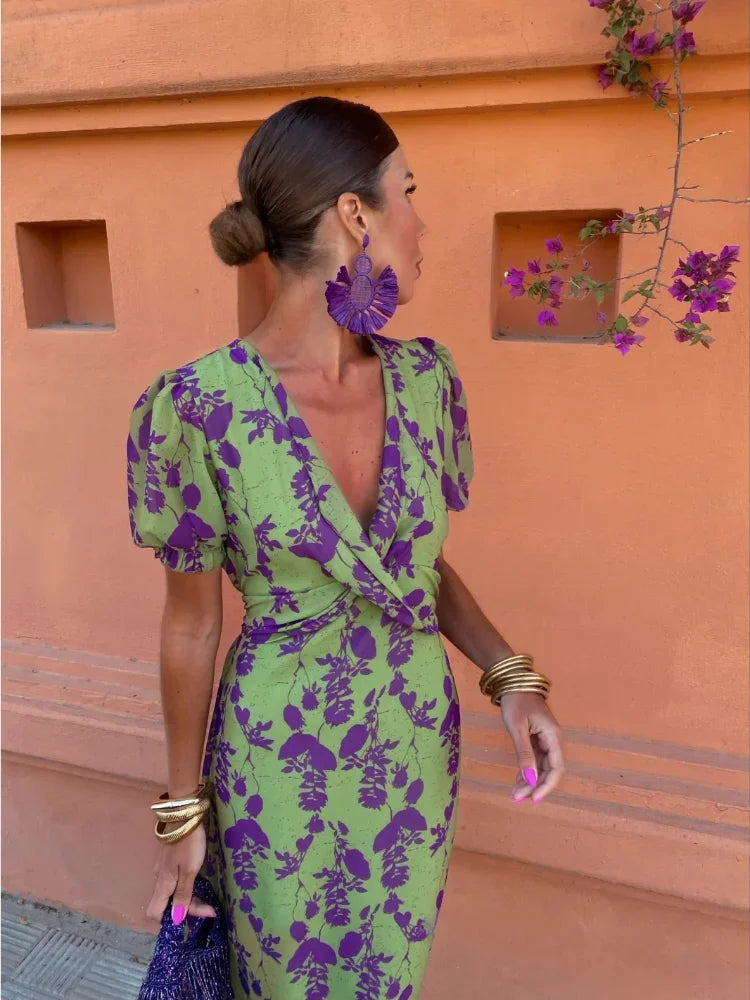 Abito Donna Estivo - Tessuto Traspirante, Elegante e Versatile, Perfetto per Ogni Occasione-1