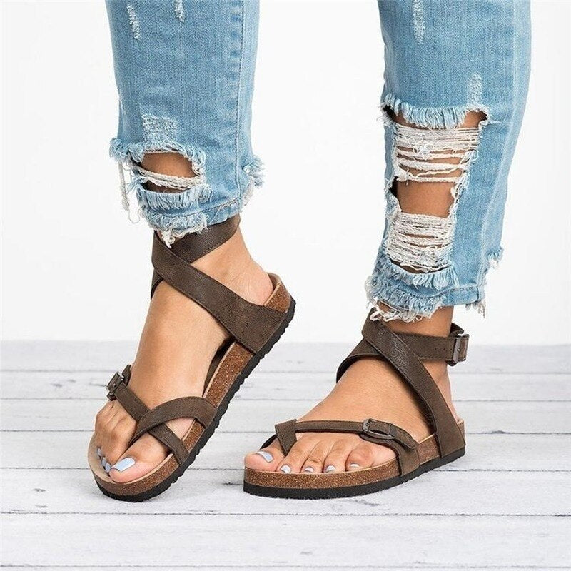 Leonora | Sandali Donna Comodi - Pelle Elegante, Ergonomici-1
