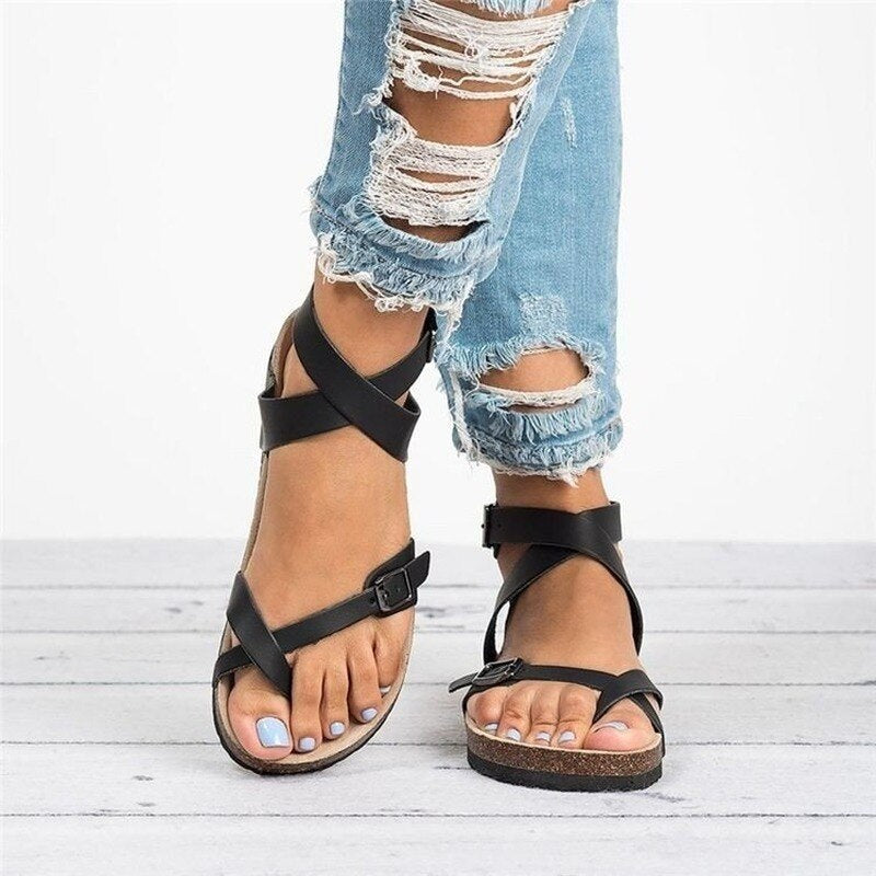 Leonora | Sandali Donna Comodi - Pelle Elegante, Ergonomici-4