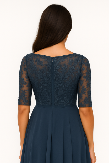 Margarete | Abito in pizzo