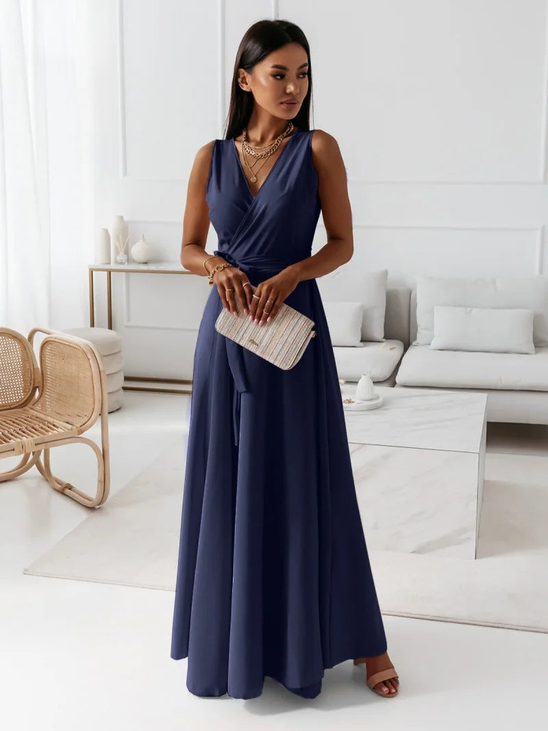 Quiana | Abito da Donna - Elegante Collo a V, Traspirante-6