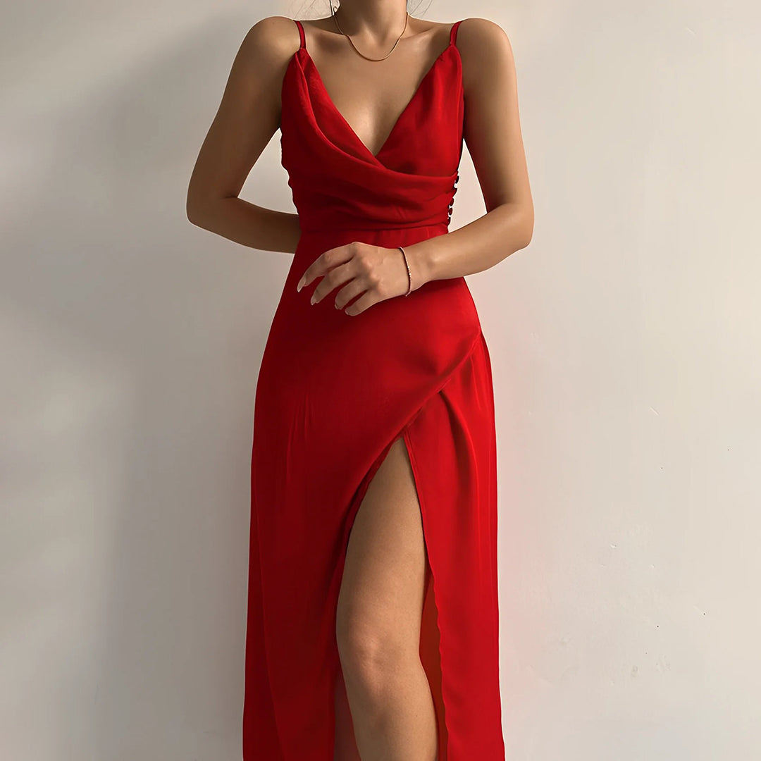 Variant image for Clara | Abito Donna Cerimonia - Elegante Cotone Traspirante-13