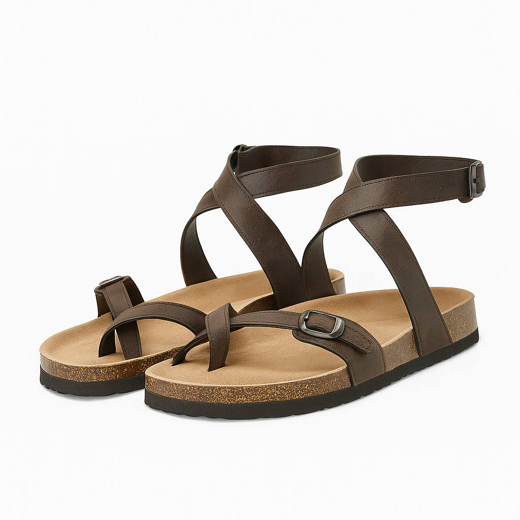 Leonora | Sandali Donna Comodi - Pelle Elegante, Ergonomici