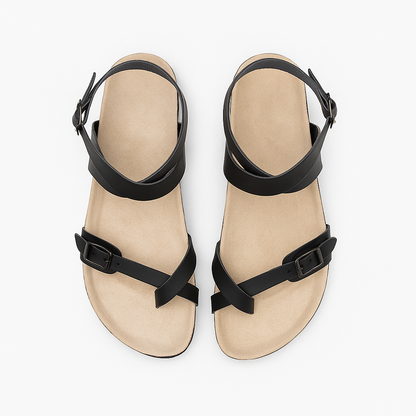 Leonora | Sandali Donna Comodi - Pelle Elegante, Ergonomici