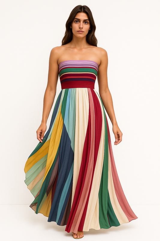 Sofia | Vestito Lungo Elegante - Tessuto Premium Estivo