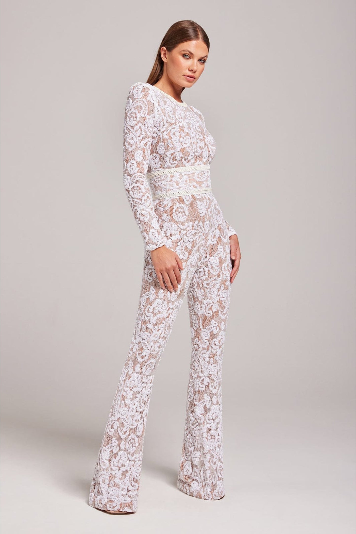 Teresa | Tuta Elegante Donna - Pizzo, Look Sofisticato-3