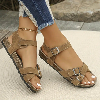 Leonora | Sandali Donna Comodi - Pelle Elegante, Ergonomici-6