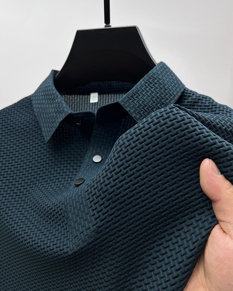 Variant image for Polo Manica Lunga Uomo - Struttura Leggera e Traspirante, Elegante-2
