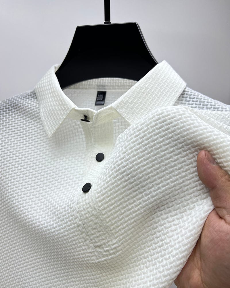 Variant image for Polo Manica Lunga Uomo - Struttura Leggera e Traspirante, Elegante-24