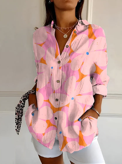 Amara | Camicia Donna Floreale - Leggera e Versatile-2